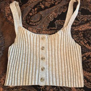 Urban Outfitters Silence and Noise tank crop